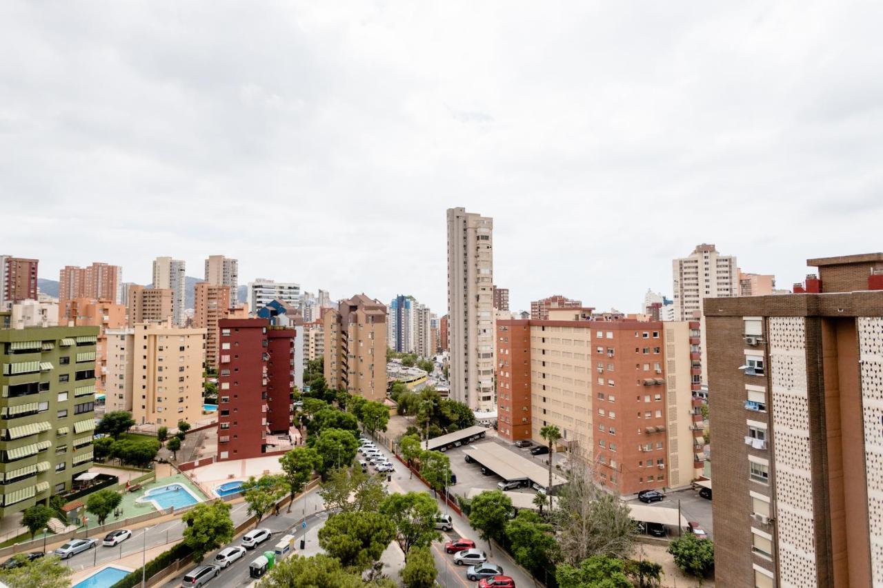 Modern Studio With See And City View Бенидорм Екстериор снимка